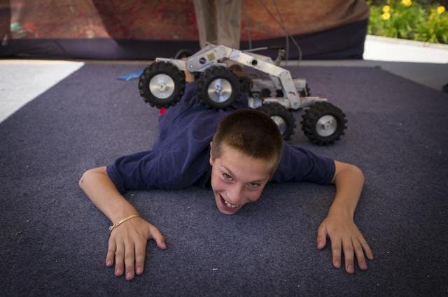 NASA image: Sample Return Robot Centennial Challenge
