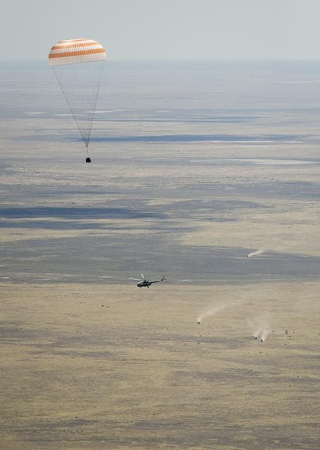 NASA image: Expedition 31 Landing