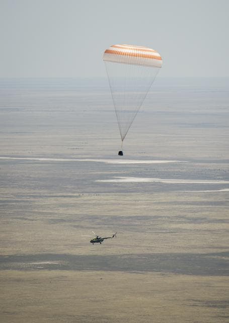 NASA image: Expedition 31 Landing