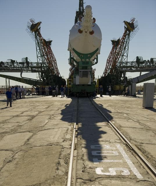 NASA image: Expedition 32 Soyuz Rocket Rollout