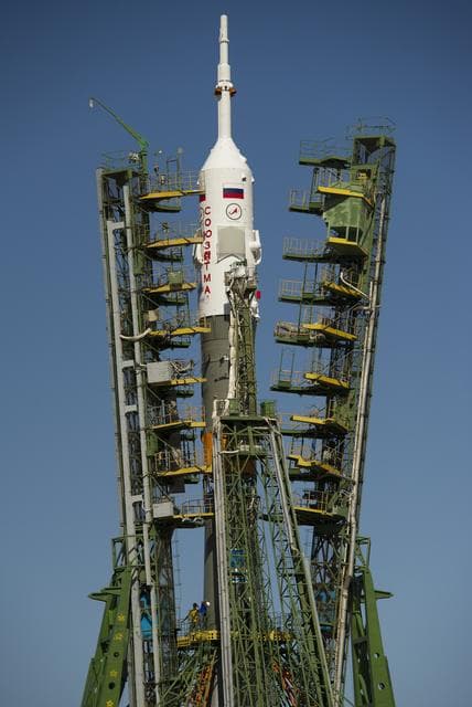 NASA image: Expedition 32 Soyuz Rocket Rollout