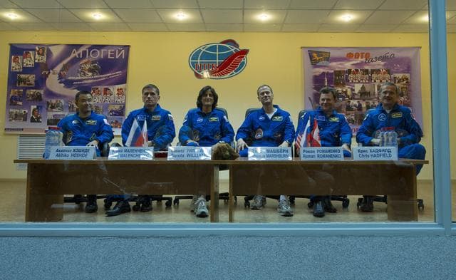 NASA image: Expedition 32 Press Conference