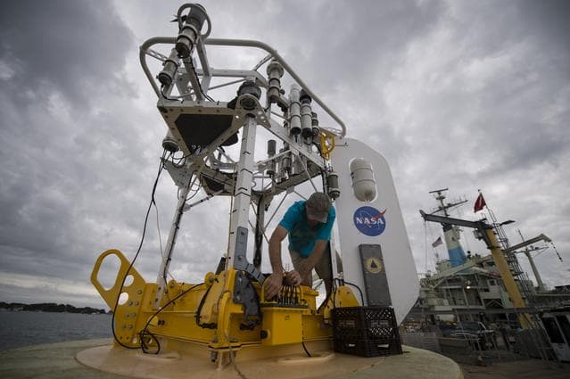 NASA image: Salinity Processes in the Upper Ocean Regional Study (SPURS)