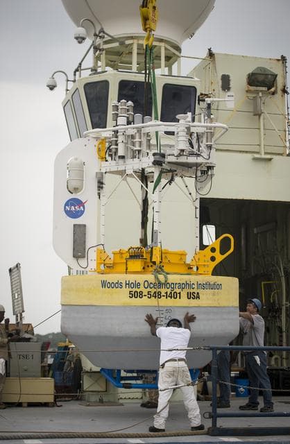 NASA image: Salinity Processes in the Upper Ocean Regional Study (SPURS)