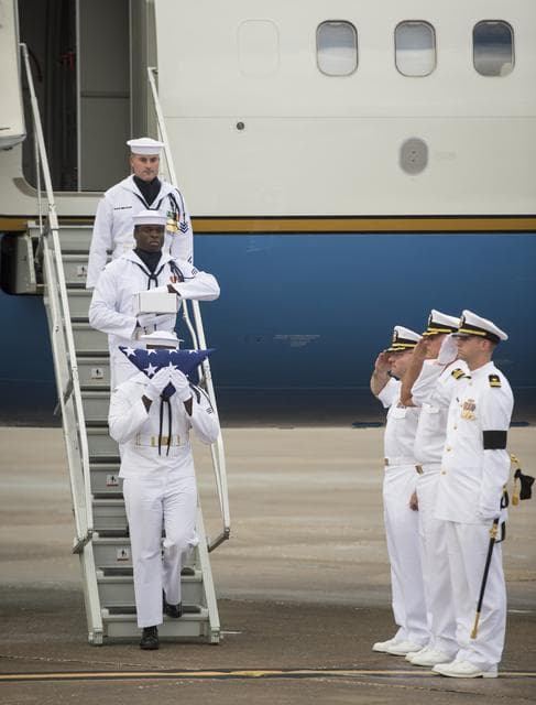 NASA image: Neil Armstrong Burial at Sea