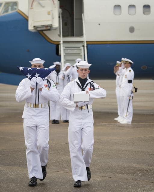 NASA image: Neil Armstrong Burial at Sea