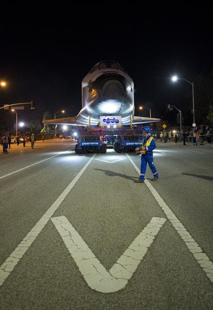 NASA image: Space Shuttle Endeavour Move