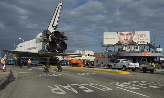 NASA image: Space Shuttle Endeavour Move