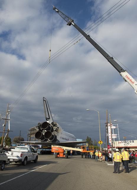 NASA image: Space Shuttle Endeavour Move