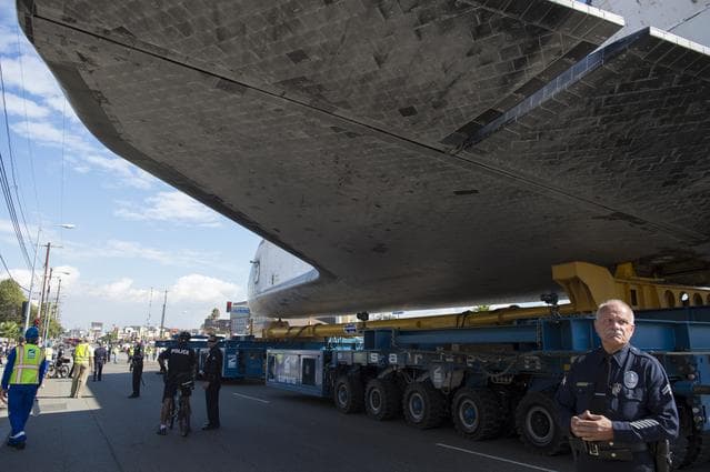 NASA image: Space Shuttle Endeavour Move
