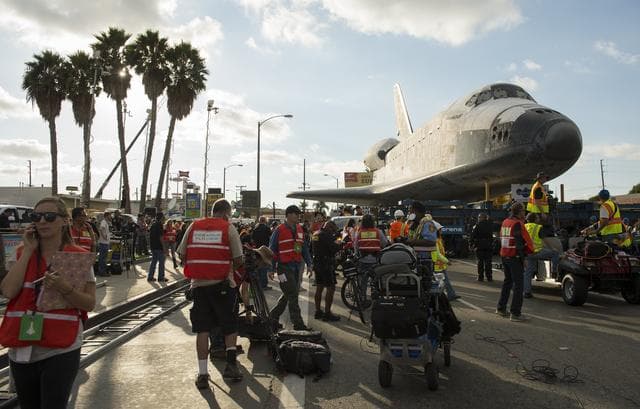 NASA image: Space Shuttle Endeavour Move