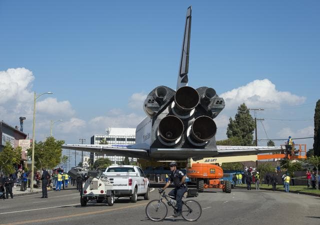 NASA image: Space Shuttle Endeavour Move