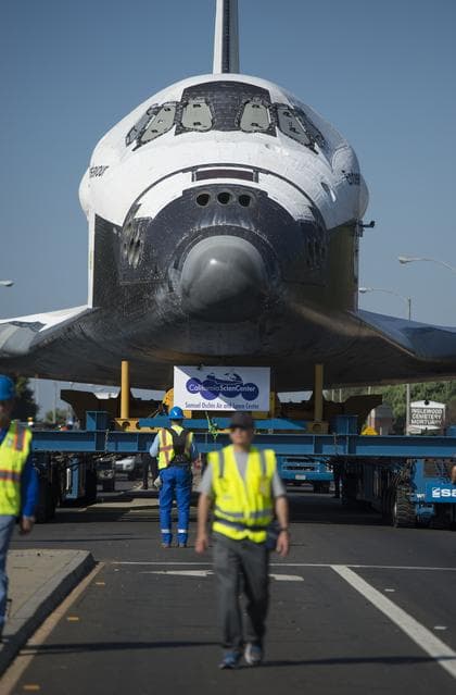 NASA image: Space Shuttle Endeavour Move