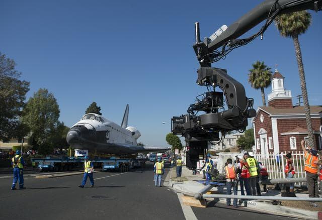 NASA image: Space Shuttle Endeavour Move