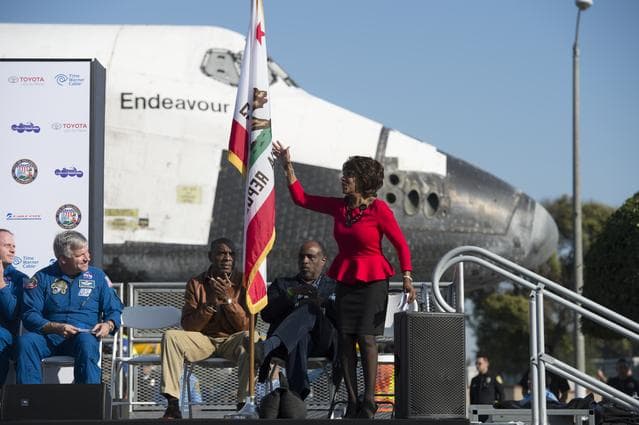 NASA image: Space Shuttle Endeavour Move