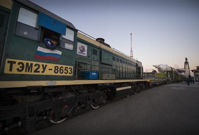 NASA image: Expedition 33 Soyuz Rollout