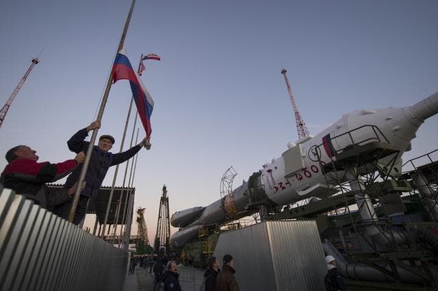 NASA image: Expedition 33 Soyuz Rollout