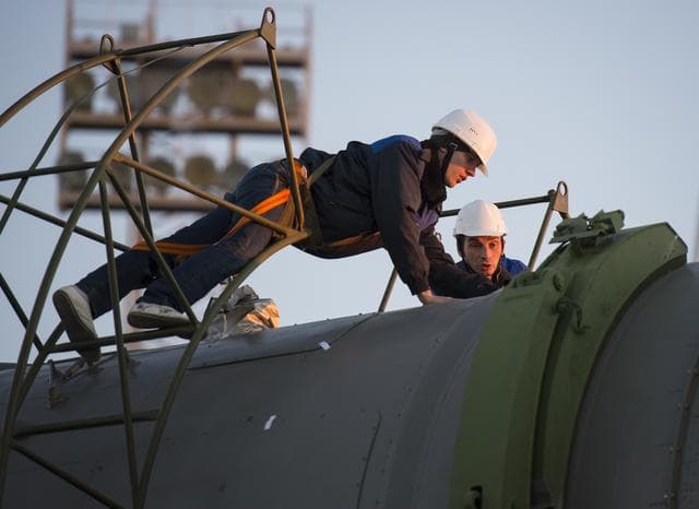 NASA image: Expedition 33 Soyuz Rollout