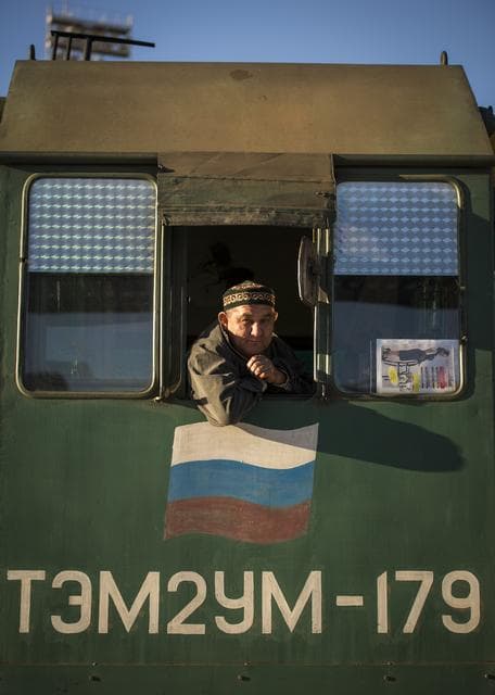 NASA image: Expedition 33 Soyuz Rollout