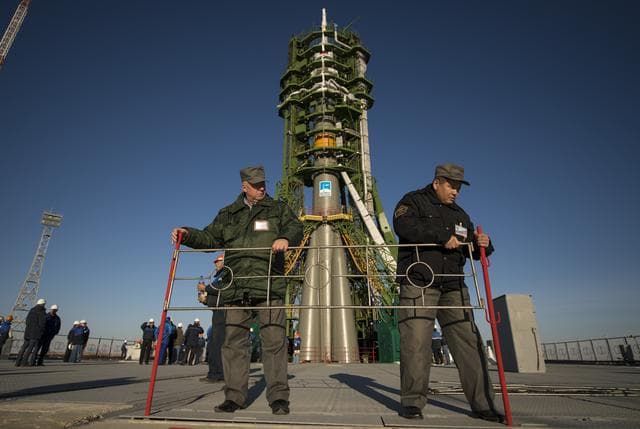 NASA image: Expedition 33 Soyuz Rollout