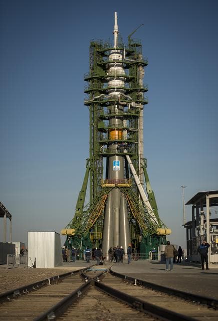 NASA image: Expedition 33 Soyuz Rollout