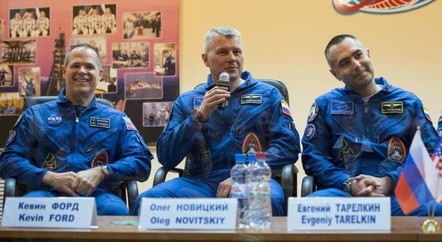 NASA image: Expedition 33 Press Conference