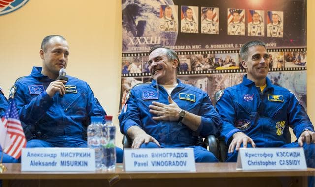 NASA image: Expedition 33 Press Conference