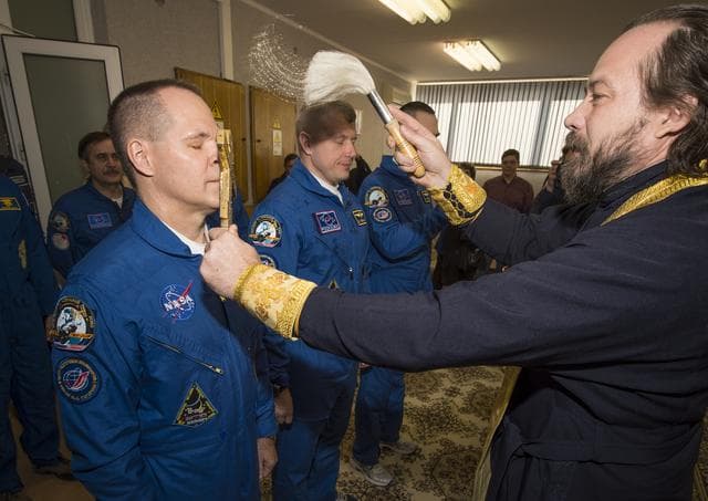 NASA image: Expedition 33 Crew Prepares For Launch