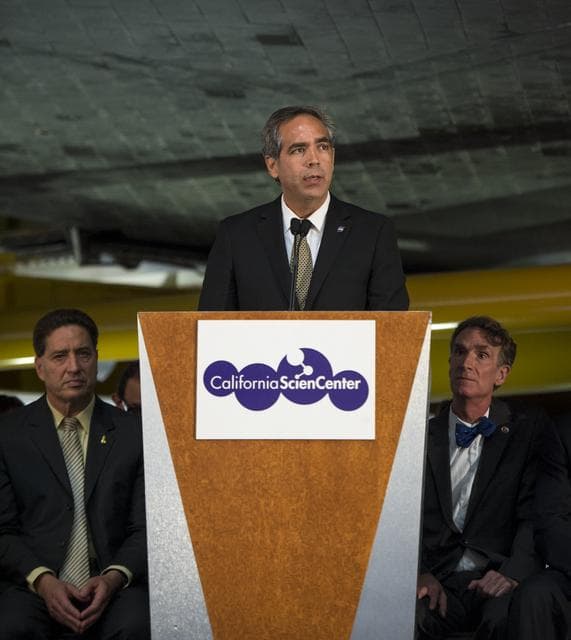 NASA image: Endeavour Grand  Opening Ceremony