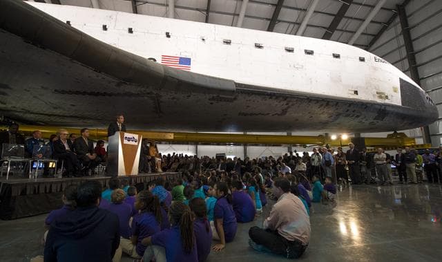 NASA image: Endeavour Grand  Opening Ceremony