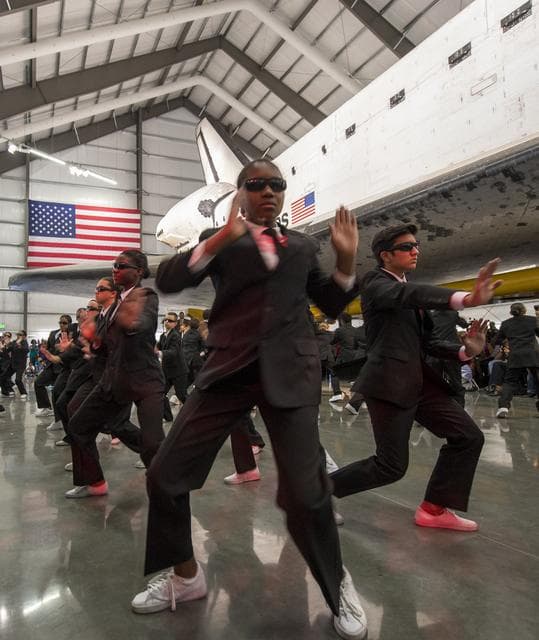 NASA image: Endeavour Grand  Opening Ceremony
