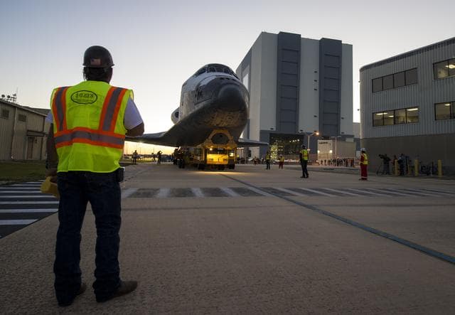 NASA image: Space Shuttle Atlantis Move