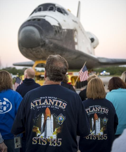 NASA image: Space Shuttle Atlantis Move