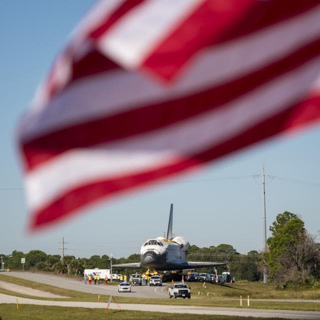 NASA image: Space Shuttle Atlantis Move