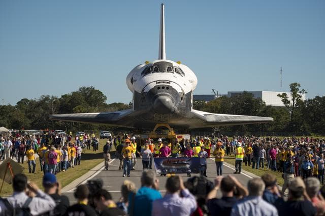 NASA image: Space Shuttle Atlantis Move