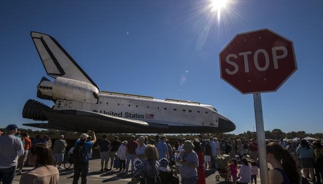 NASA image: Space Shuttle Atlantis Move