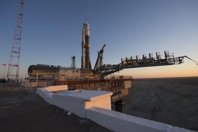 NASA image: Expedition 34 Soyuz Rollout