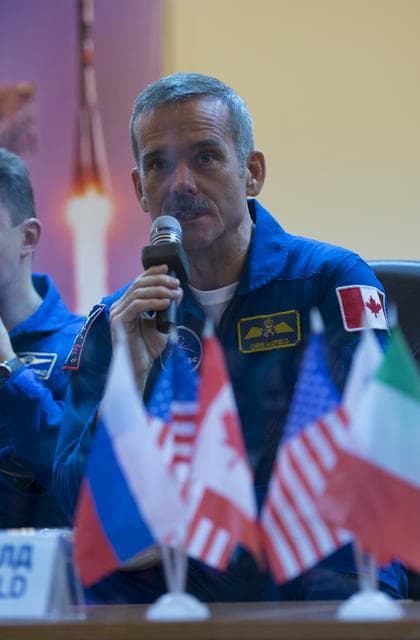 NASA image: Expedition 34 Press Conference