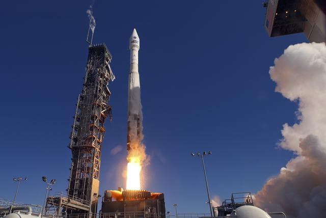 NASA image: Launch of Atlas V LDCM, from Vandenberg AFB, California