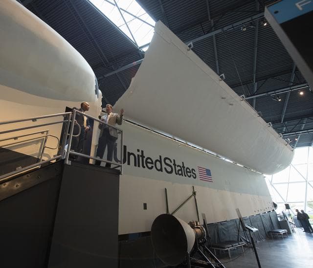 NASA image: Bolden Tours Seattle Museum of Flight