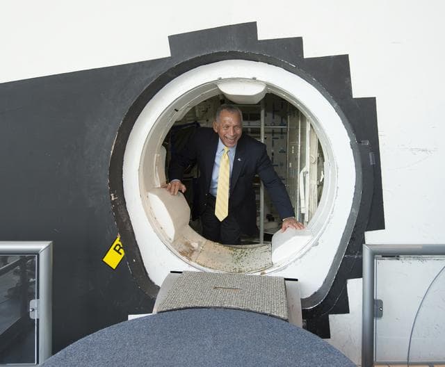 NASA image: Bolden Tours Seattle Museum of Flight