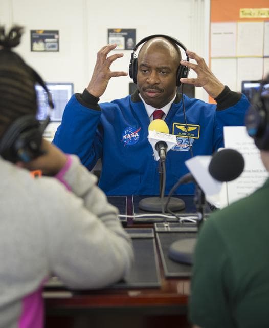 NASA image: Melvin at Eliot Hine Middle School