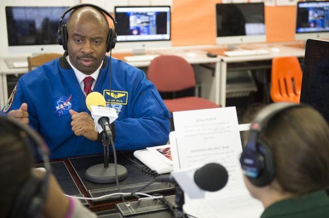 NASA image: Melvin at Eliot Hine Middle School
