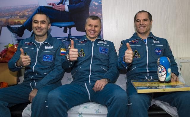 NASA image: Expedition 34 Crew Lands