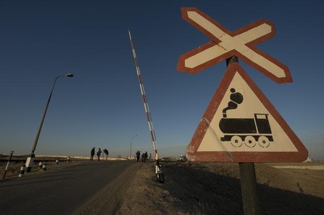 NASA image: Expedition 35 Soyuz Rollout