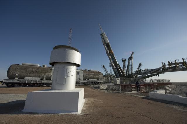 NASA image: Expedition 35 Soyuz Rollout
