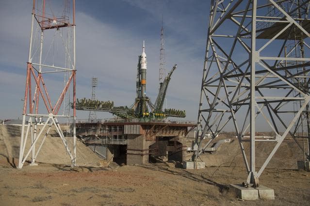 NASA image: Expedition 35 Soyuz Rollout