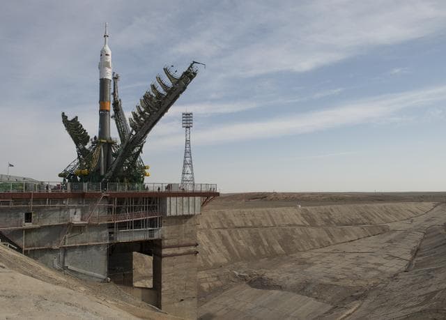 NASA image: Expedition 35 Soyuz Rollout