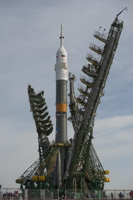 NASA image: Expedition 35 Soyuz Rollout