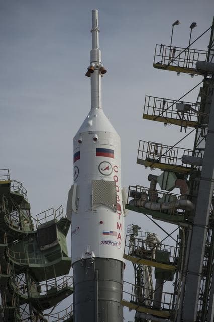 NASA image: Expedition 35 Soyuz Rollout